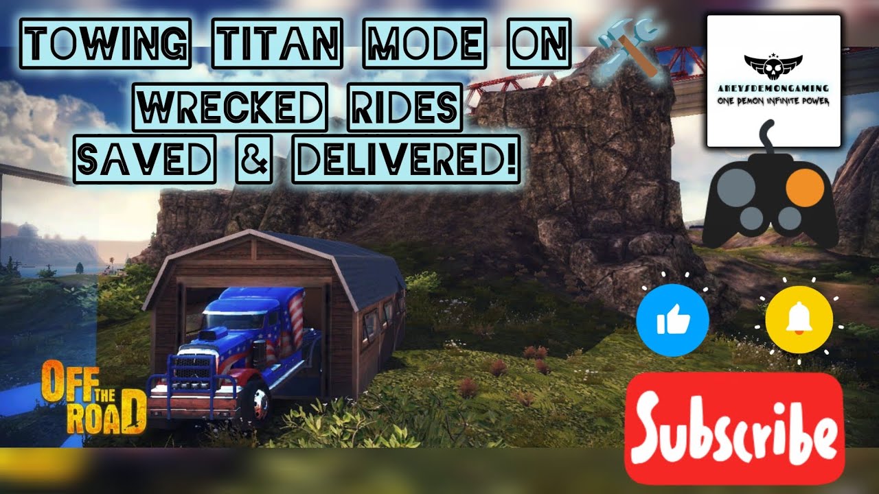 TOWING TITAN MODE ON 🚨 GARAGE RESCUE OPERATION x2 – WRECKED RIDES SAVED & DELIVERED IN OTR 1! ⚙️🔥