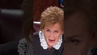 Judge Judy's fed up! #judgejudy #shorts