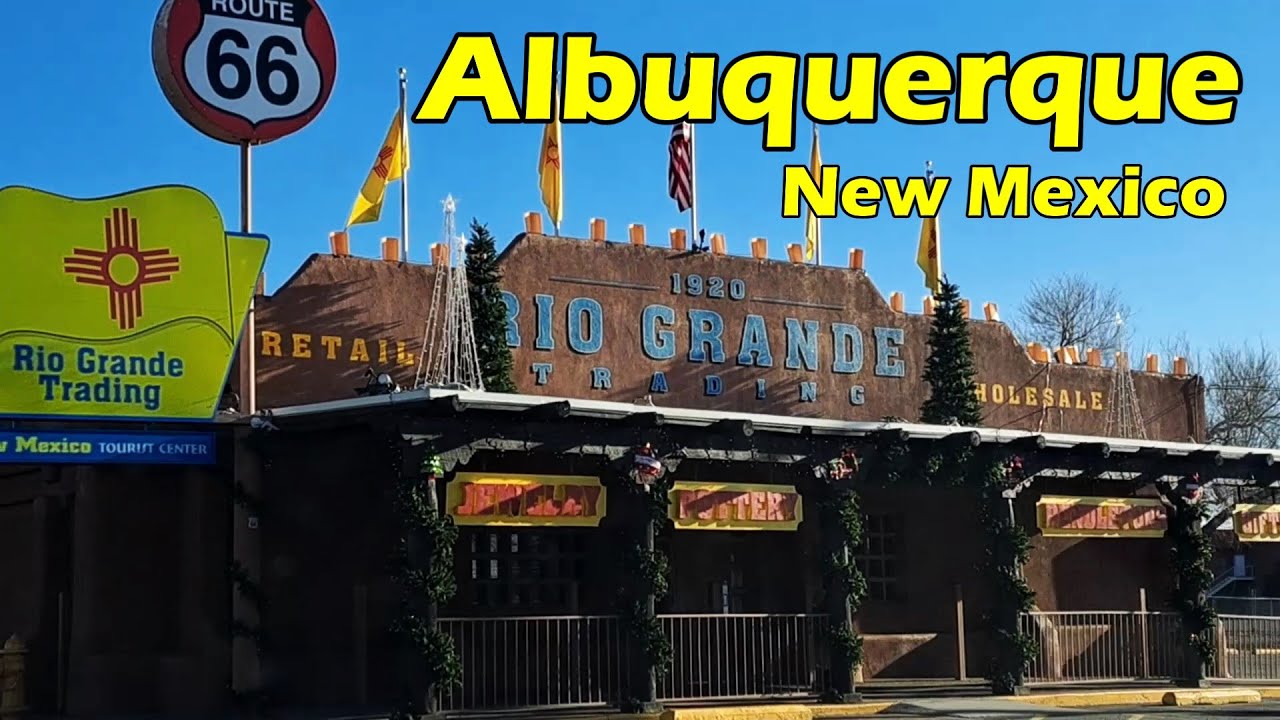 Albuquerque, New Mexico. Exploring old town. International balloon ...