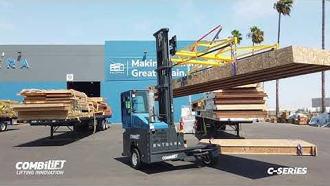 4 Ways Forklift range -  suitable solution for offsite construction and modular building - Combilift