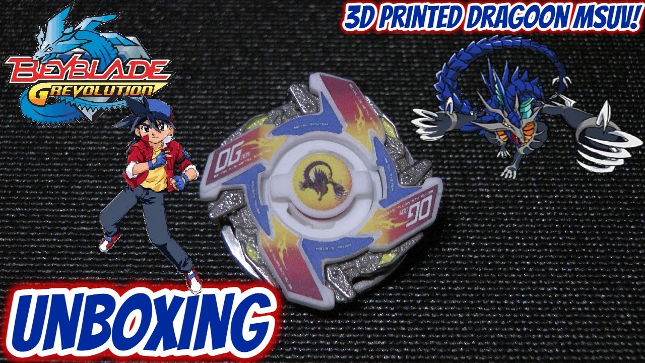 Beyblade 3D Unboxing & Test Spin - YouTube