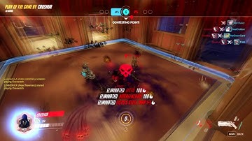 Reaper Solo Teamkill - Overwatch