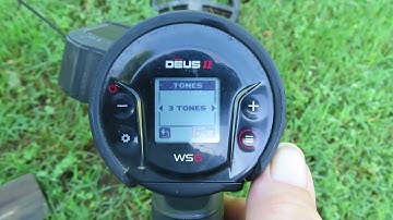 XP Deus 2 - How to Access New Menu Option "Ground/ Iron Break" using Remote and WS6