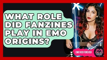 What Role Did Fanzines Play In Emo Origins? - Emo Kid Forever