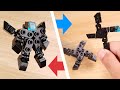 Comment construire un mini robot transformateur lego ninja shuriken  ninja dx