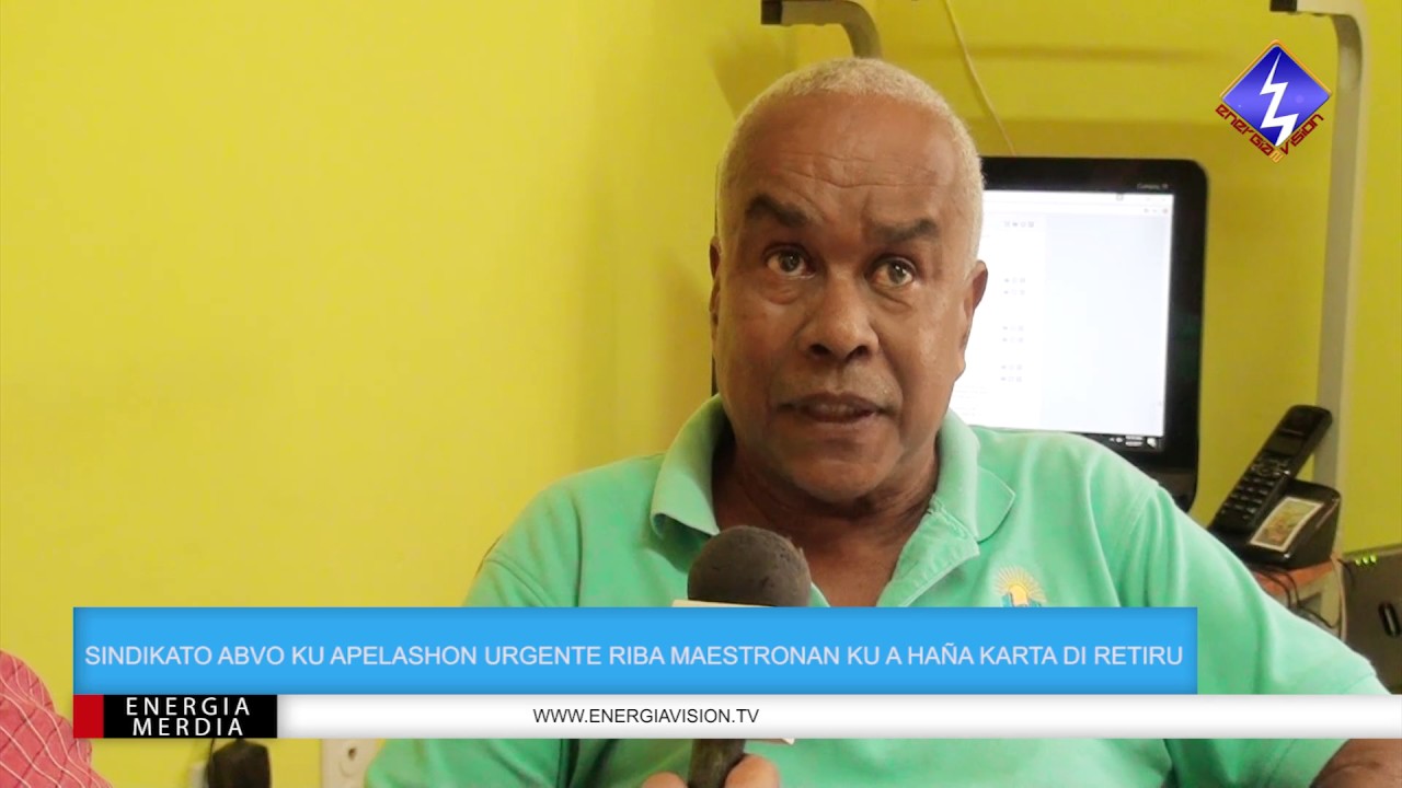 ABVO KU APELASHON URGENTE RIBA MAESTRONAN KU A HAÑA KARTA DI RETIRU