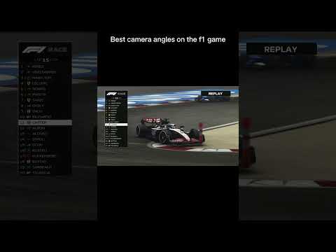 Best camera angles on the f1 game #formula #f123 #f1game