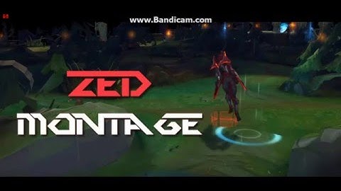 Những pha xử lý hay của Zed Montage Phần 1
