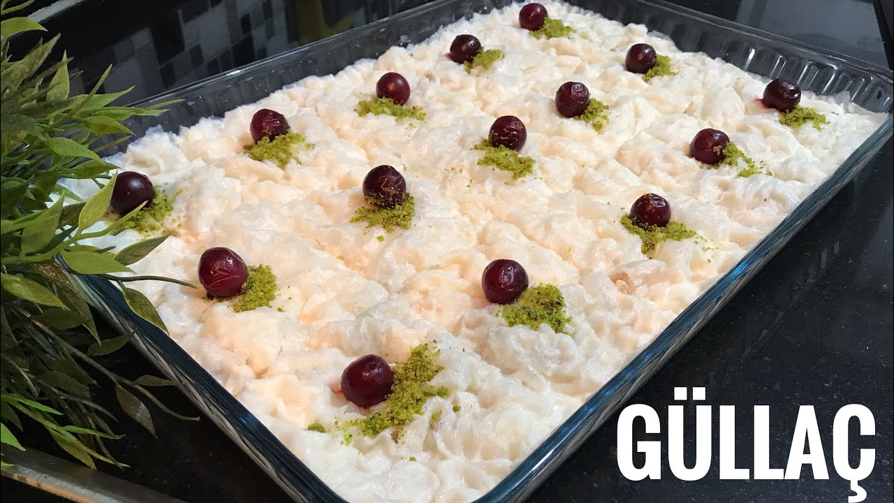 EVDE PASTANE GÜLLACI 💯 EN İYİ GÜLLAÇ TARİFİ🔝GÜLLAÇ NASIL YAPILIR💯👉Burcununlezzetleri 💯EvdeKal