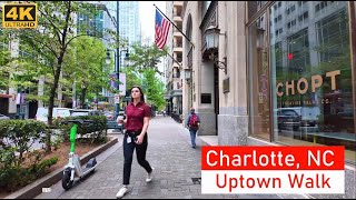 Uptown Charlotte Walking Tour  Center City Downtown