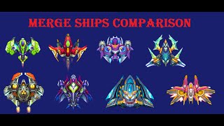 Space Shooter - Merge Ships Comparison (End of Unstoppable Era) screenshot 5