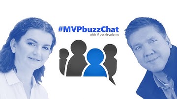 #MVPbuzzChat with Agnes Molnar