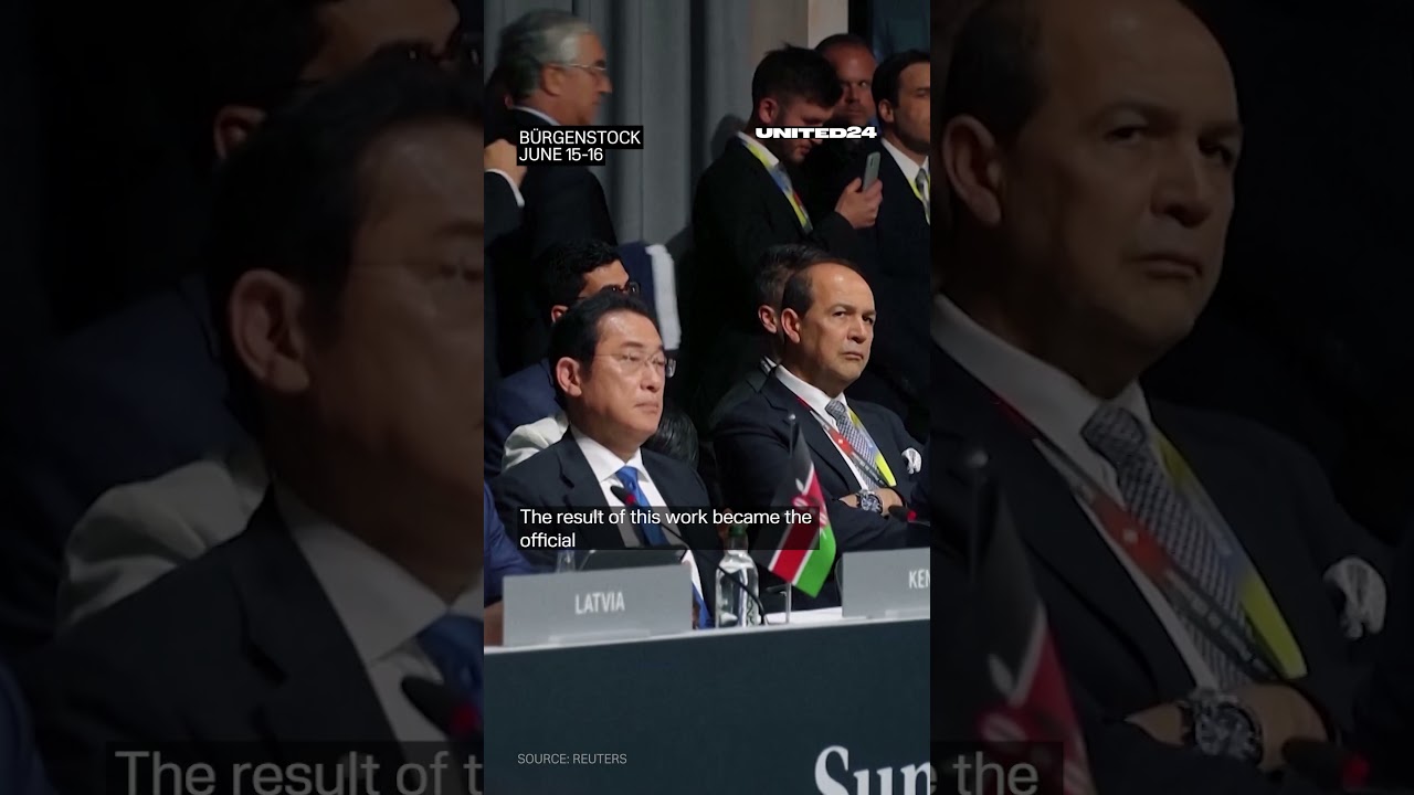 SUMMIT ON PEACE FOR UKRAINE. Switzerland 