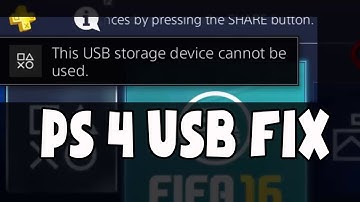 This USB Storage cannot be used [FIXED] Play Station 3 & 4 Tutorial
