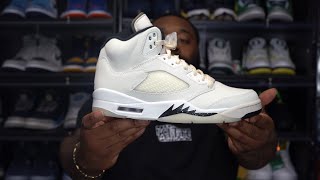 FIRST LOOK: AIR JORDAN 5 SE SAIL SNEAKER REVIEW