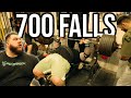 700lb3175kg bench press smoked  road to 700lbs complete  gym reaper