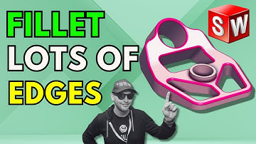 FILLET FASTER with this SECRET SOLIDWORKS SHORTCUT!