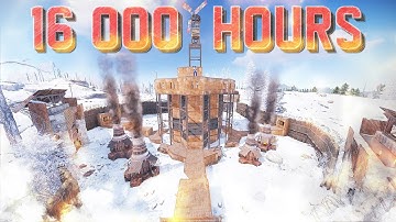 SOLO RUST But By a Player With 16 000 HOURS (Movie)