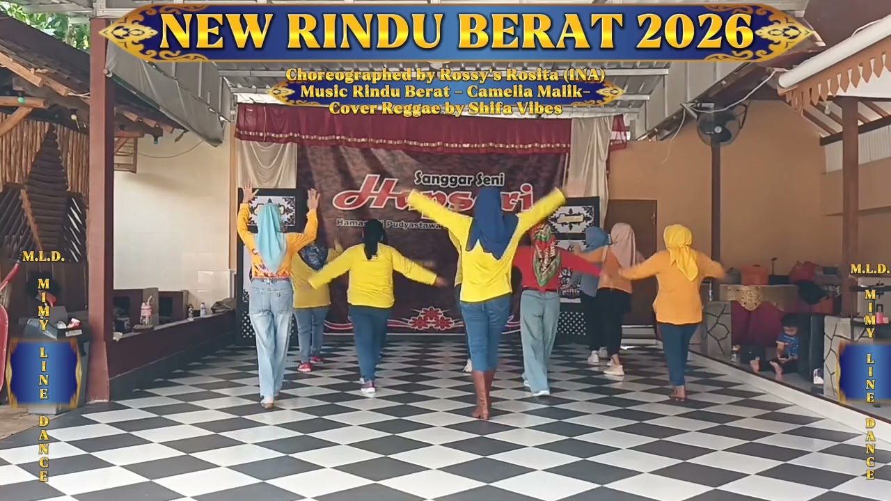NEW RINDU BERAT 2026 || BEGINNER || CHOREO BY ROSSY ROSITA (INA) - FEBRUARY 2026