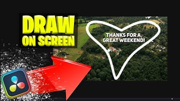 DRAW ON SCREEN! Davinci Resolve Tutorial