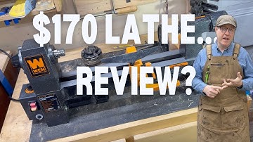 Under $200, all-in. Review of Wen 8"x12" lathe (6+ year review).  The right starter lathe?