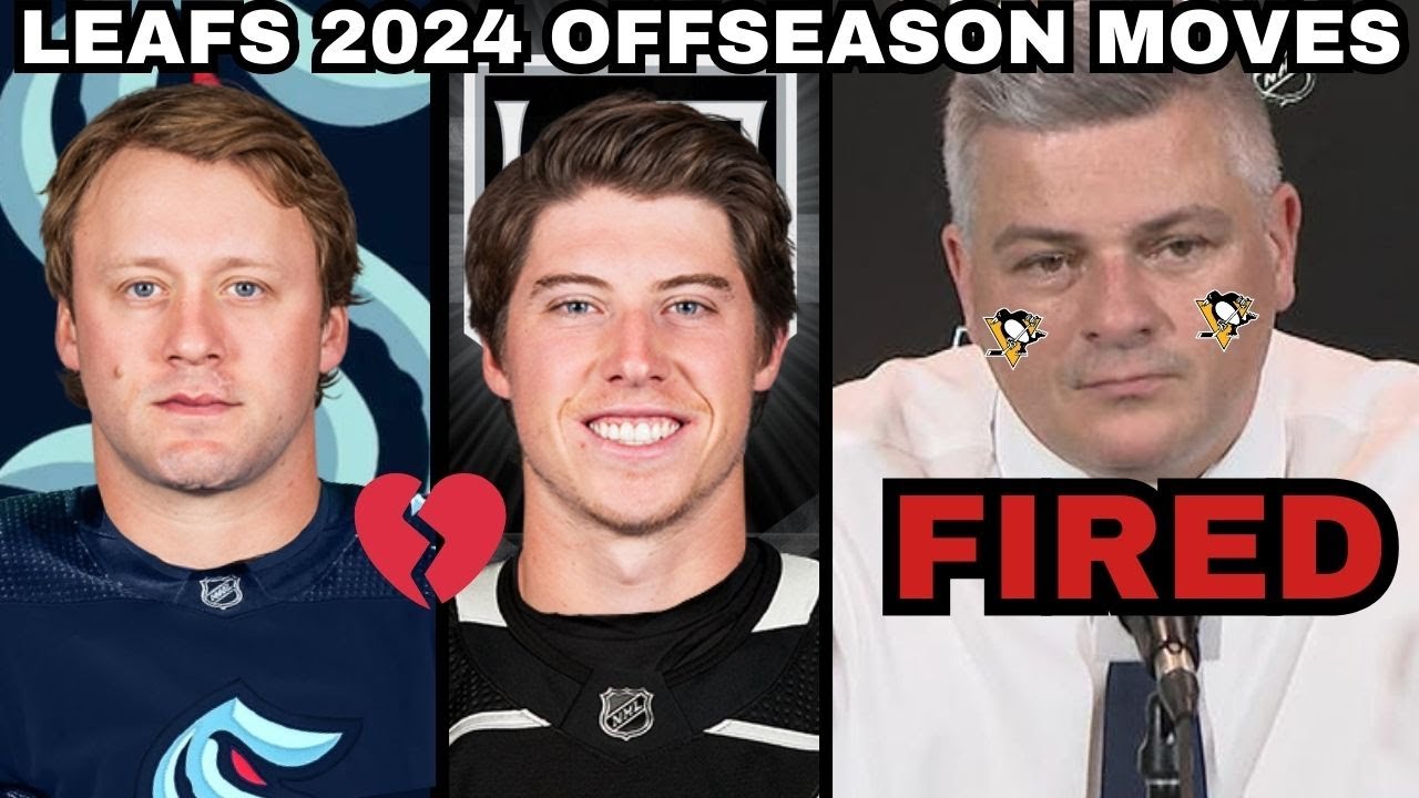 Toronto Maple Leafs OFFSEASON TRADES 2024 | Mitch Marner WILL Be Traded ...