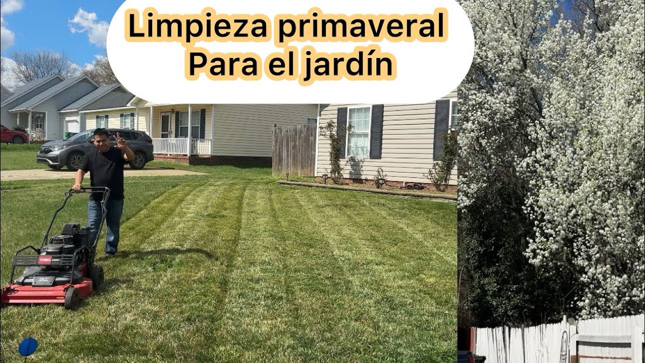 Limpieza primaveral 2026 para el jardín y como van los rosales 