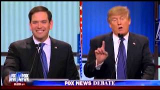 Donald Trump Mocks 'Little Marco' Rubio At Fox News Debate