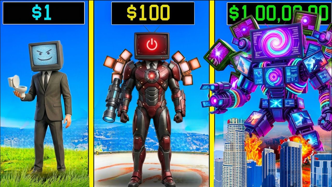 COLLECT করলাম $1 থেকে $1,00,00,00 TITAN TVMAN -কে ! GTA 5 