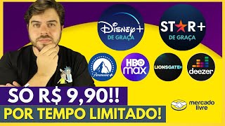 Disney+ diminui assinatura para R$ 1,90 após estreia do HBO Max no