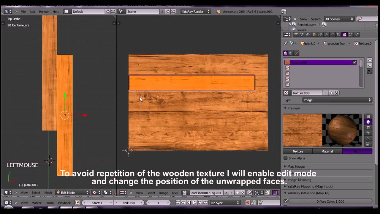 wooden floor material blender  | 1366 x 706