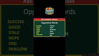 Opposite words #class8english #englishgrammar
