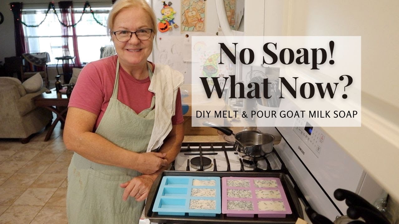 How to Make Melt and Pour Soap - Goats Milk and Honey Soap DIY 