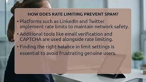 How Does Rate Limiting Prevent Spam? - Everyday-Networking