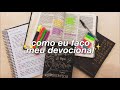 como eu faço meu DEVOCIONAL | dicas para ler a BÍBLIA! ✝️