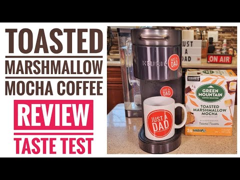 TASTE TEST Green Mountain Coffee Roasters Toasted Marshmallow Mocha COFFEE Keurig K Supreme Plus