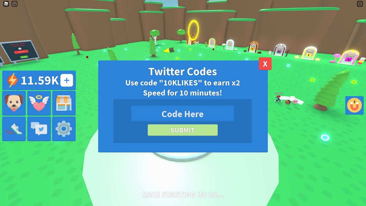 Roblox New Code Race Speed Run Simulator Youtube - speed run simulator roblox twitter codes