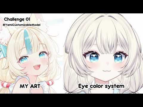 This VTuber Model Has Over 100 Eye Colors?! 👁️✨ Customization Gone TOO FAR !