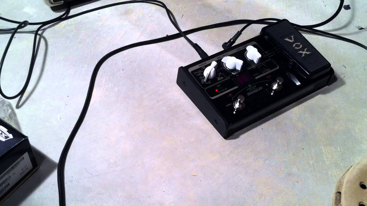 Vox StompLab IIG (Treble Boost Demo)