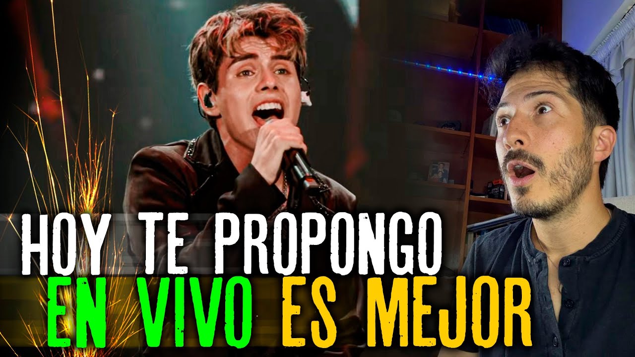 REACCIONO A BRAY ON EN EL TEATRO CAUPOLICAN CANTANDO HOY TE PROPONGO, IMPRESIONANTE!