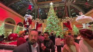CHRISTMAS DISPLAY in THE BELLAGIO HOTEL!!! by SinCity Family 873 views 4 months ago 21 minutes