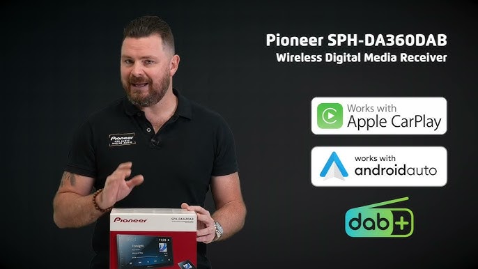 Pioneer SPH-DA360DAB 6.8 Capacitive Touch-Screen Wireless