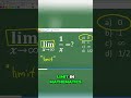 Calculus Limit Explained Infinity Behavior in Fractions #math #maths #calculus