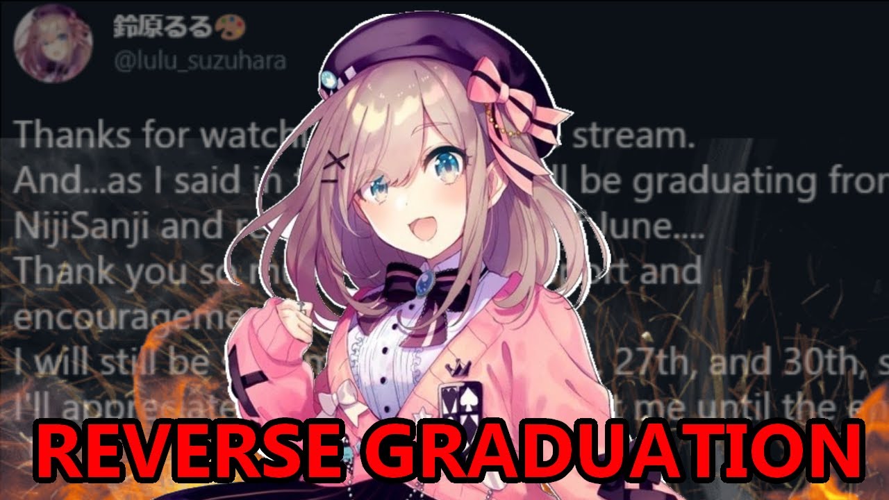 Бывшая участница группы Nijisanji возвращается после окончания обучения: Судзухара Лулу.