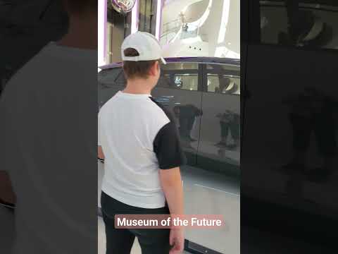 AI Smart  Vehicle at  Museum of the Future    #dubai #dubaicity #view  #museumofthefuturedubai