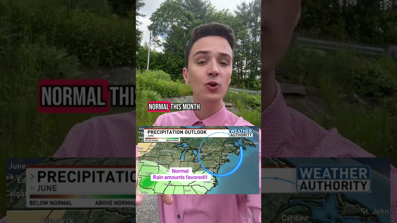 Cool, wet May likely followed by warm, drier June in Maine