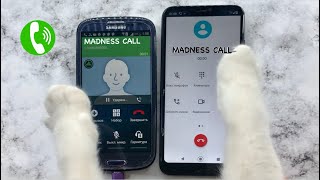 The Cat Calls On An Incoming, Outgoing Call To Redmi Mi A2 Lite And Samsung Galaxy S3