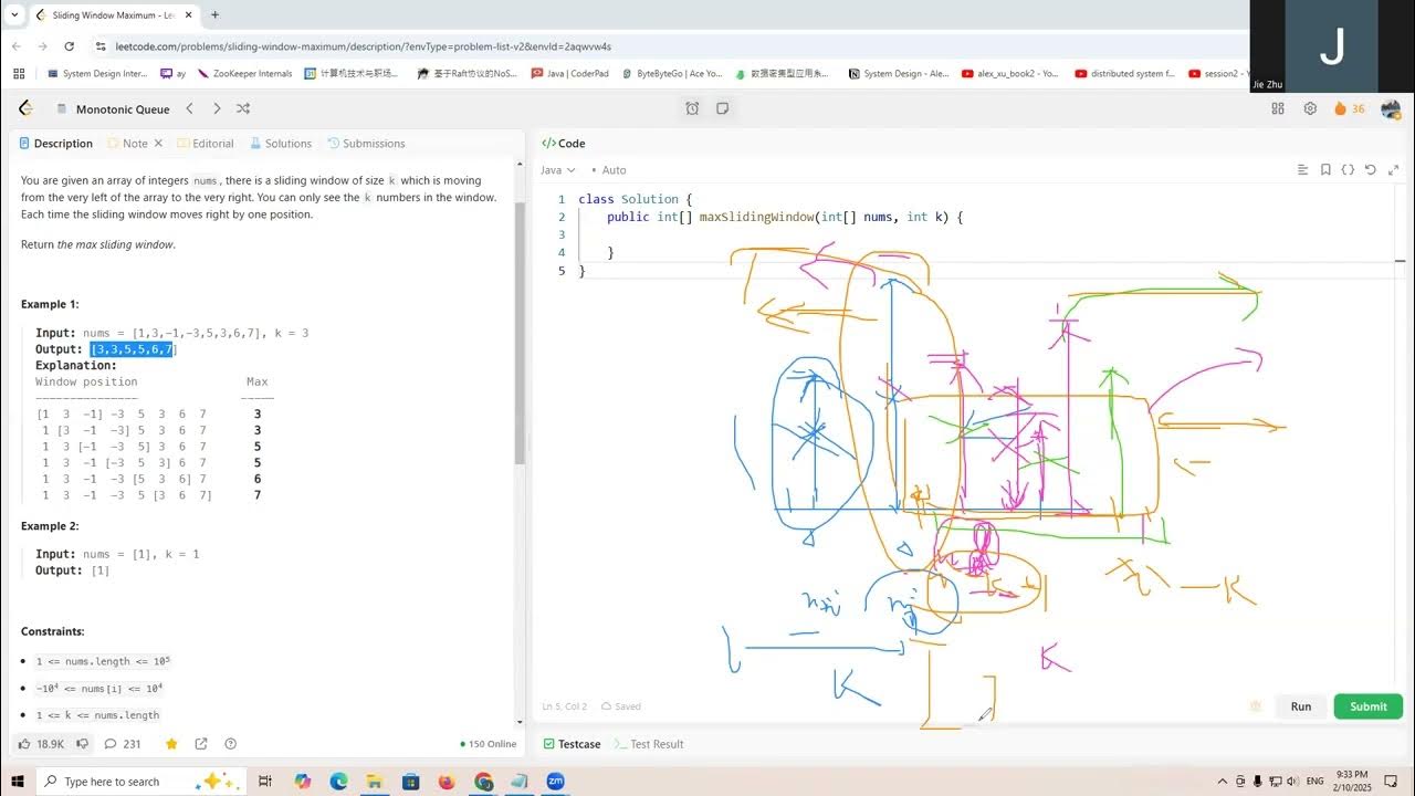 239. Sliding Window Maximum - YouTube
