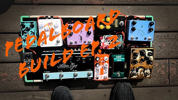 Building My Dream PedalBoard! Part 2: The Build! Tips and tricks to building your pedalboard!