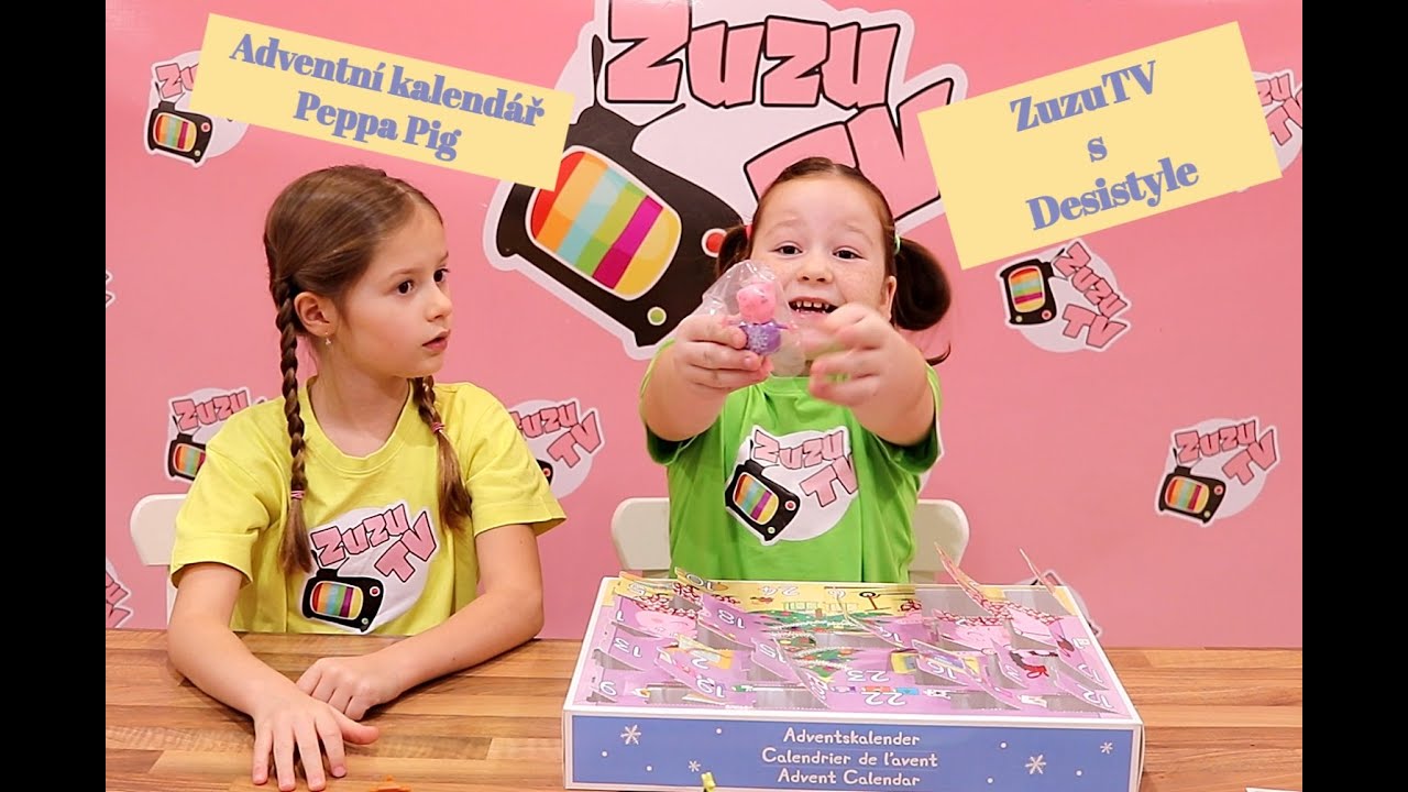 ADVENTNÍ KALENDÁŘ - Peppa Pig, DESISTYLE/ZuzuTV